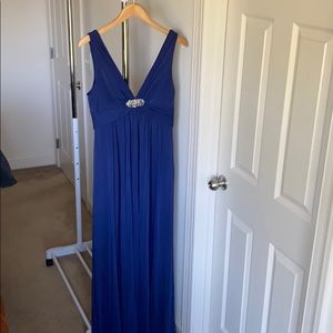 BCBG Maxazaria blue Formal Gown